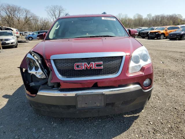 1GKKVSEDXBJ168098 - 2011 GMC ACADIA SLT-2 RED photo 5