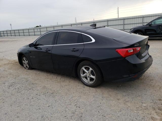 1G1ZB5ST3JF118704 - 2018 CHEVROLET MALIBU LS BLACK photo 2