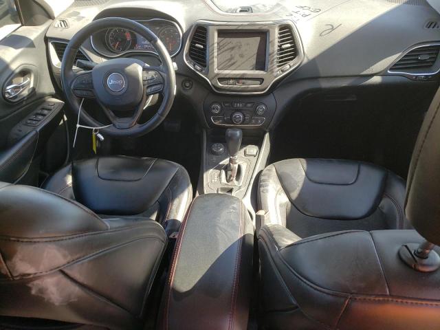 1C4PJMBX4KD375155 - 2019 JEEP CHEROKEE TRAILHAWK BLACK photo 8