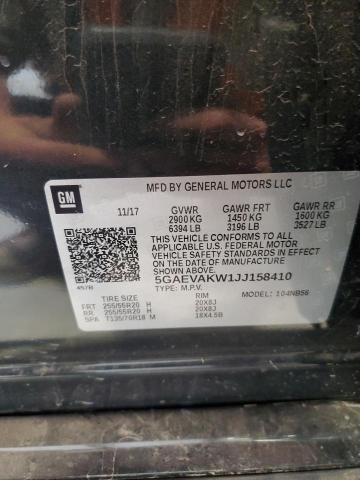 5GAEVAKW1JJ158410 - 2018 BUICK ENCLAVE ESSENCE ლურჯი ფოტო 13