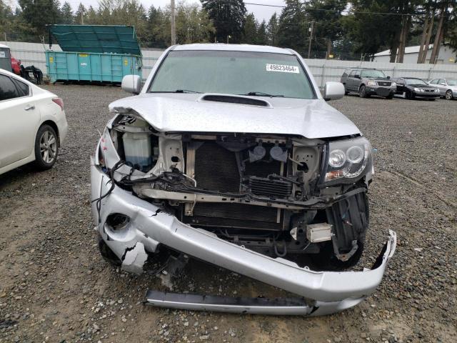 5TEJU62N87Z339619 - 2007 TOYOTA TACOMA DOUBLE CAB PRERUNNER SILVER photo 5