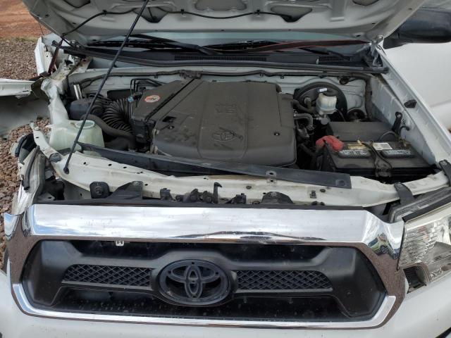5TFJU4GN5FX073673 - 2015 TOYOTA TACOMA DOUBLE CAB PRERUNNER WHITE photo 11