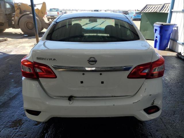 3N1AB7AP9HY269296 - 2017 NISSAN SENTRA S WHITE photo 6