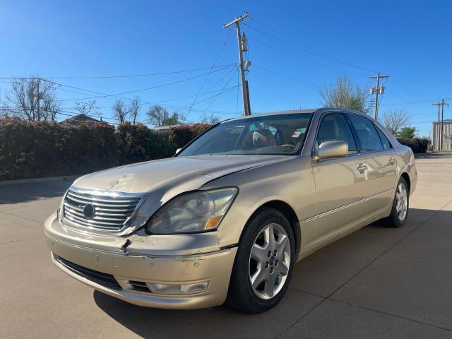 JTHBN36F455005055 - 2005 LEXUS LS 430 GOLD photo 2