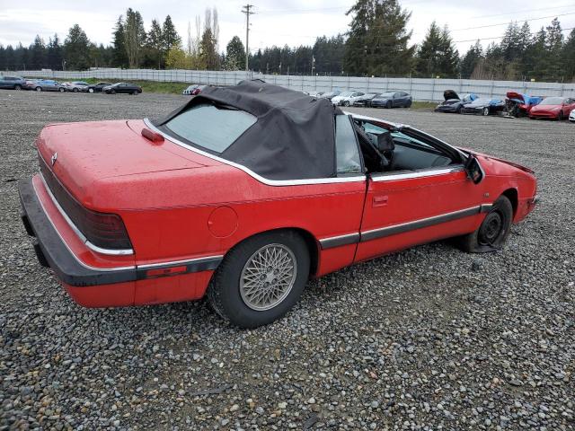 1C3XU4530NF226738 - 1992 CHRYSLER LEBARON 红色 照片 3