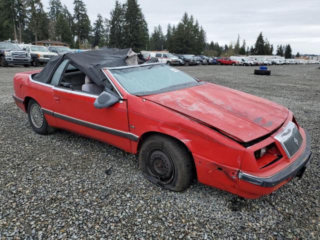 1C3XU4530NF226738 - 1992 CHRYSLER LEBARON 红色 照片 4