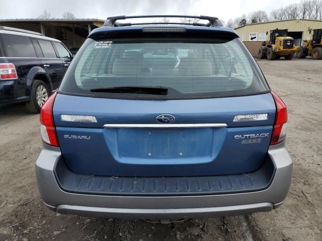 4S4BP62C487322797 - 2008 SUBARU OUTBACK 2.5I LIMITED BLUE photo 6