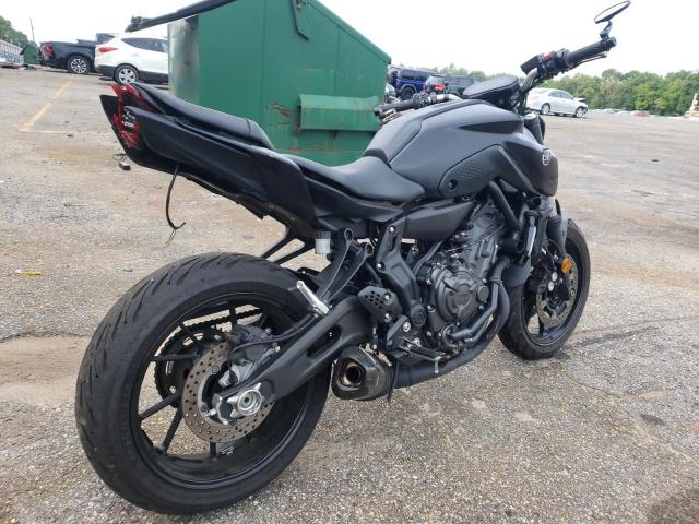 JYARM32E8MA001222 - 2021 YAMAHA MT07 BLACK photo 4