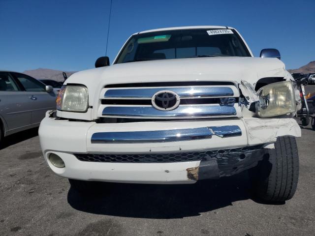 5TBRT34193S349381 - 2003 TOYOTA TUNDRA ACCESS CAB SR5 WHITE photo 5