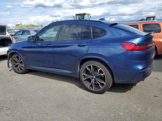 5YMUJ0C04L9C08841 - 2020 BMW X4 M COMPETITION BLUE photo 2