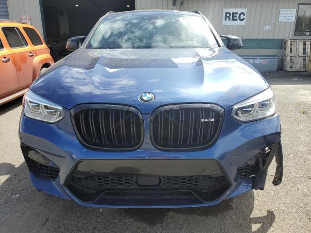 5YMUJ0C04L9C08841 - 2020 BMW X4 M COMPETITION BLUE photo 5