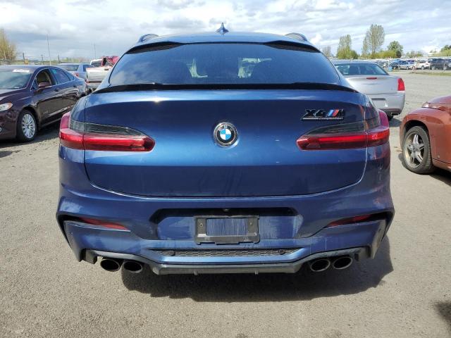 5YMUJ0C04L9C08841 - 2020 BMW X4 M COMPETITION BLUE photo 6