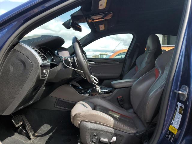 5YMUJ0C04L9C08841 - 2020 BMW X4 M COMPETITION BLUE photo 7