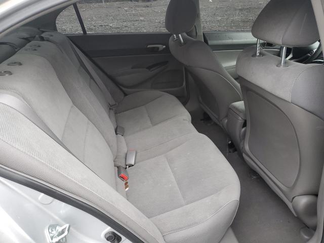 1HGFA16549L021799 - 2009 HONDA CIVIC LX SILVER photo 10