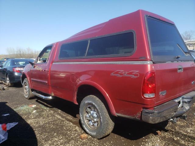 1FTPF18L61NA24809 - 2001 FORD F150 RED photo 2