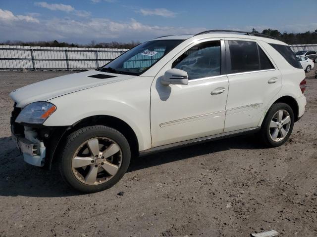 4JGBB8GB9BA744763 - 2011 MERCEDES-BENZ ML 350 4MATIC WHITE photo 1
