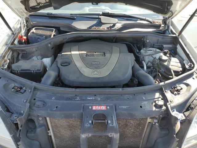 4JGBB8GB9BA744763 - 2011 MERCEDES-BENZ ML 350 4MATIC WHITE photo 12