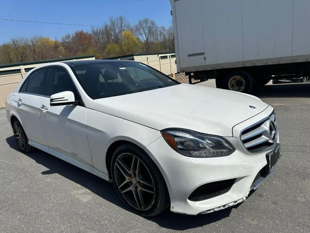 WDDHF8JBXFB096125 - 2015 MERCEDES-BENZ E 350 4MATIC WHITE photo 4