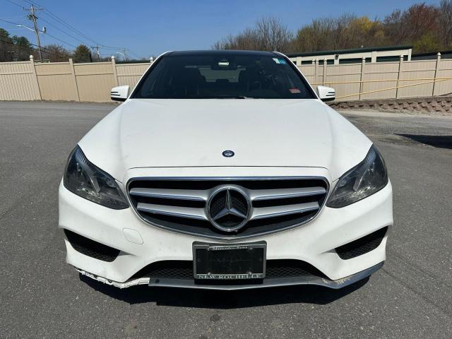 WDDHF8JBXFB096125 - 2015 MERCEDES-BENZ E 350 4MATIC WHITE photo 5