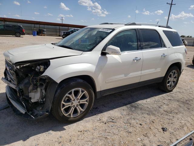 1GKKRRKD0FJ226162 - 2015 GMC ACADIA SLT-1 WHITE photo 1