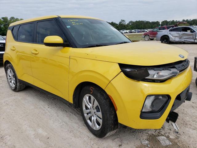 KNDJ23AU2L7068006 - 2020 KIA SOUL LX YELLOW photo 4