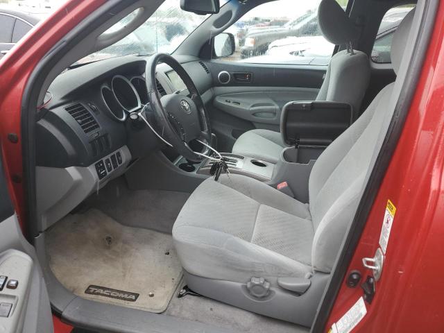 5TETX4CNXAZ715490 - 2010 TOYOTA TACOMA ACCESS CAB წითელი ფოტო 7