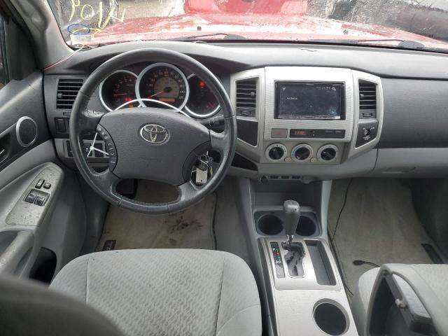 5TETX4CNXAZ715490 - 2010 TOYOTA TACOMA ACCESS CAB წითელი ფოტო 8