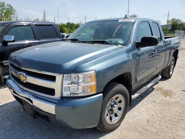 1GCRCREA7BZ399282 - 2011 CHEVROLET SILVERADO C1500  LS BLUE photo 1