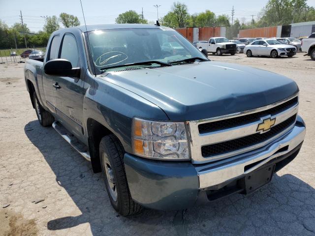 1GCRCREA7BZ399282 - 2011 CHEVROLET SILVERADO C1500  LS BLUE photo 4