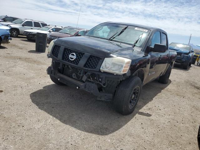 1N6AA07A17N222654 - 2007 NISSAN TITAN XE BLACK photo 1