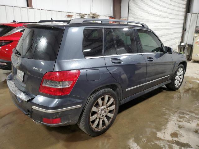 WDCGG8HB3BF576092 - 2011 MERCEDES-BENZ GLK 350 4MATIC BLUE photo 3