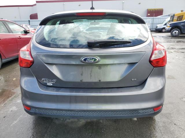 1FAHP3K29CL411145 - 2012 FORD FOCUS SE BLACK photo 6