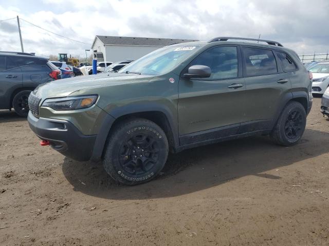 1C4PJMBX3KD102630 - 2019 JEEP CHEROKEE TRAILHAWK GREEN photo 1