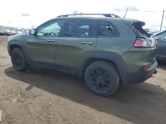1C4PJMBX3KD102630 - 2019 JEEP CHEROKEE TRAILHAWK GREEN photo 2
