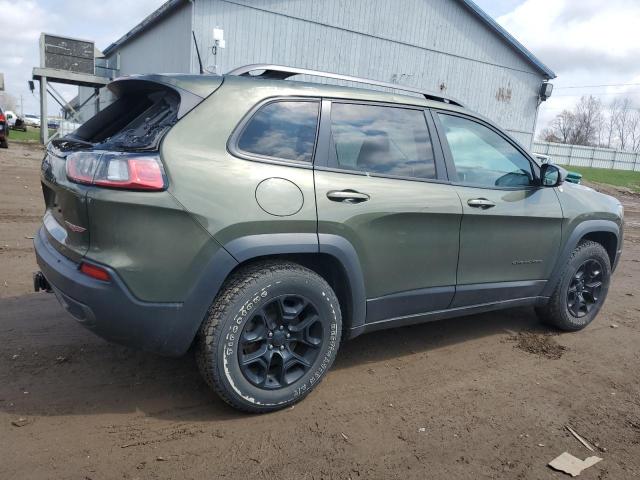 1C4PJMBX3KD102630 - 2019 JEEP CHEROKEE TRAILHAWK GREEN photo 3