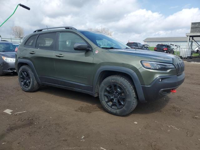 1C4PJMBX3KD102630 - 2019 JEEP CHEROKEE TRAILHAWK GREEN photo 4