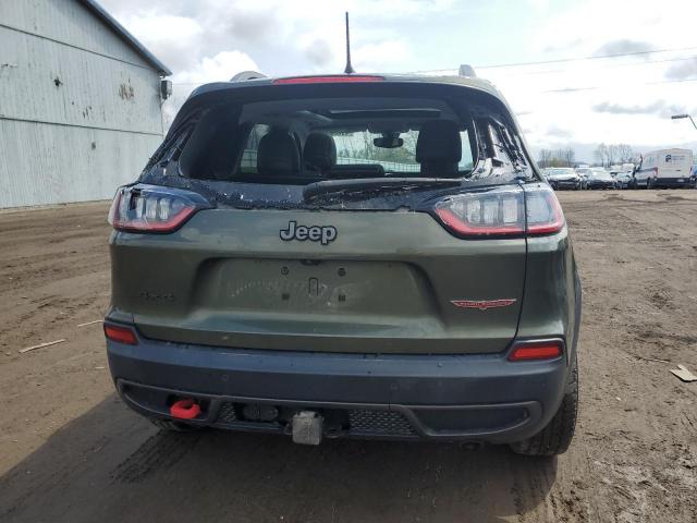 1C4PJMBX3KD102630 - 2019 JEEP CHEROKEE TRAILHAWK GREEN photo 6