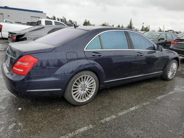 WDDNG7BBXAA297465 - 2010 MERCEDES-BENZ S 550 BLUE photo 3