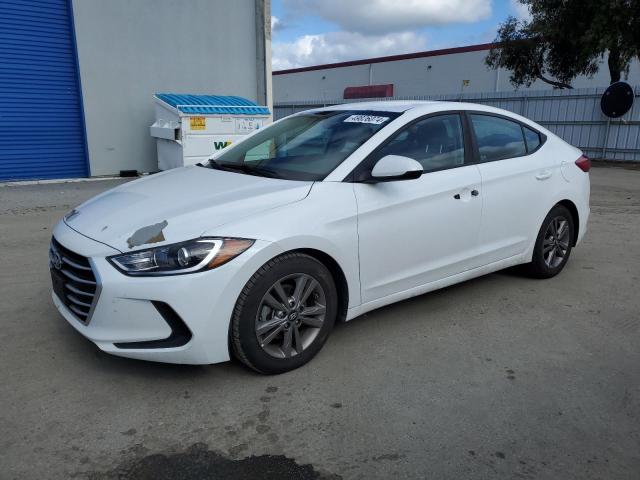 5NPD84LFXJH281794 - 2018 HYUNDAI ELANTRA SEL WHITE photo 1