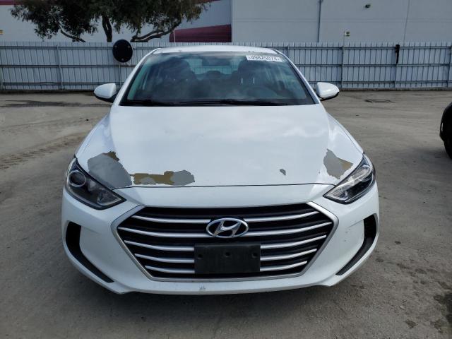 5NPD84LFXJH281794 - 2018 HYUNDAI ELANTRA SEL WHITE photo 5