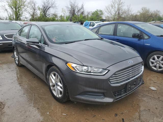 3FA6P0HD2FR227136 - 2015 FORD FUSION SE GRAY photo 4