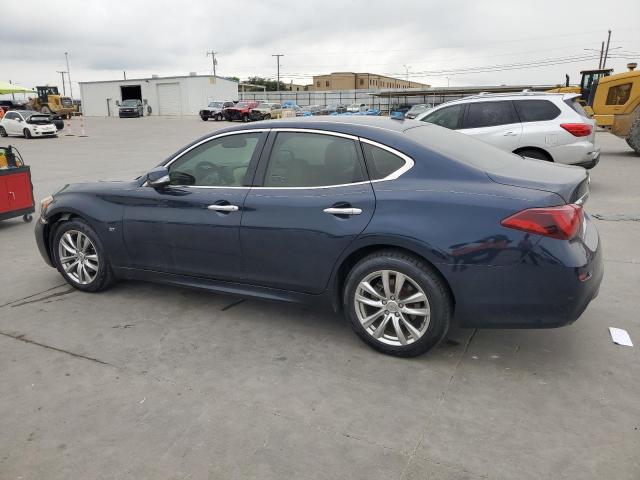 JN1BY1AP8FM541837 - 2015 INFINITI Q70 3.7 BLUE photo 2