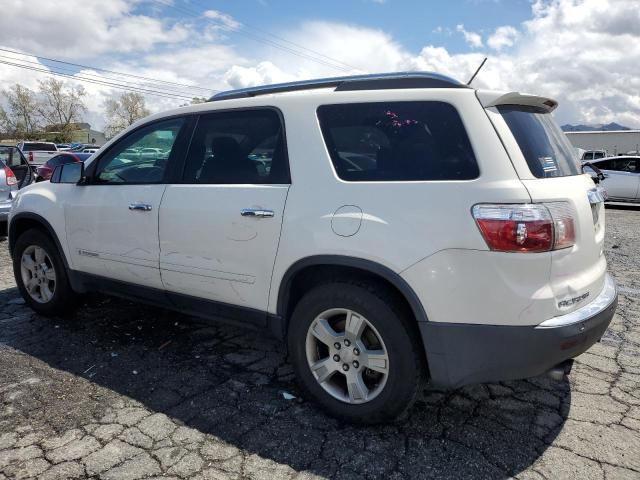 1GKER13718J275056 - 2008 GMC ACADIA SLE WHITE photo 2