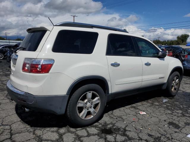 1GKER13718J275056 - 2008 GMC ACADIA SLE WHITE photo 3