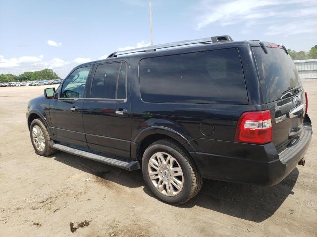 1FMJK2A53BEF17010 - 2011 FORD EXPEDITION EL LIMITED BLACK photo 2