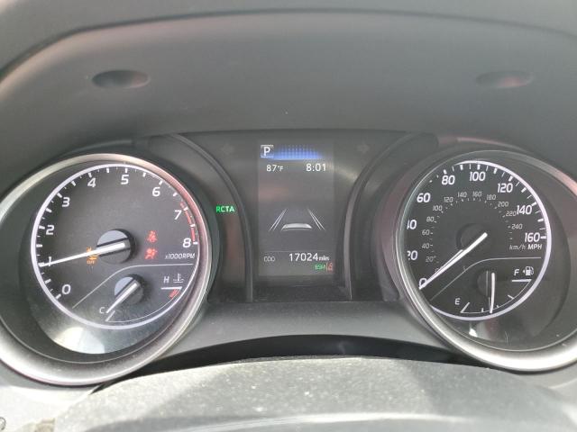 4T1S11AK1RU243314 - 2024 TOYOTA CAMRY SE NIGHT SHADE SILVER photo 9