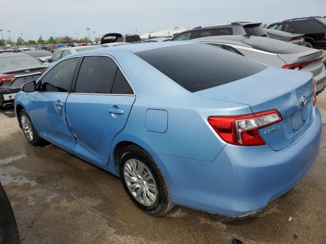 4T1BF1FK2CU577482 - 2012 TOYOTA CAMRY BASE BLUE photo 2