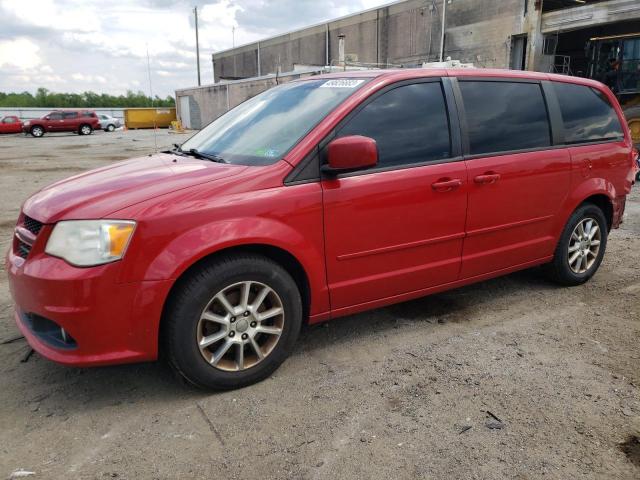 2C4RDGEG1DR566786 - 2013 DODGE GRAND CARA R/T RED photo 1