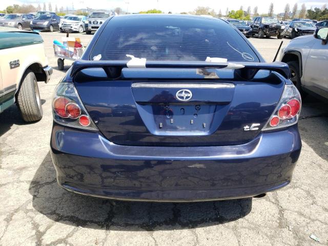 JTKDE167080230686 - 2008 TOYOTA SCION TC BLUE photo 6