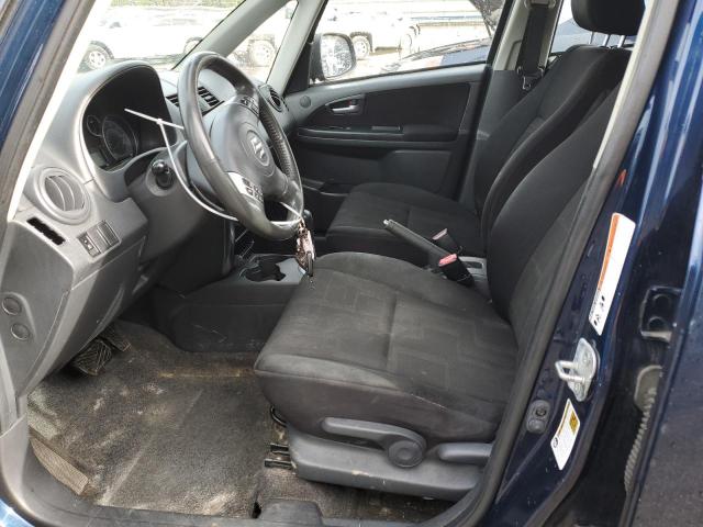 JS2YA5A51B6300563 - 2011 SUZUKI SX4 BLUE photo 7